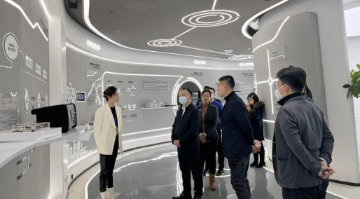 熱烈歡迎重慶市渝北區區長一行領導蒞臨賽思全球研創總部指導工作！
